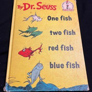 VINTAGE "One fish Two fish..."  by Dr. Seuss